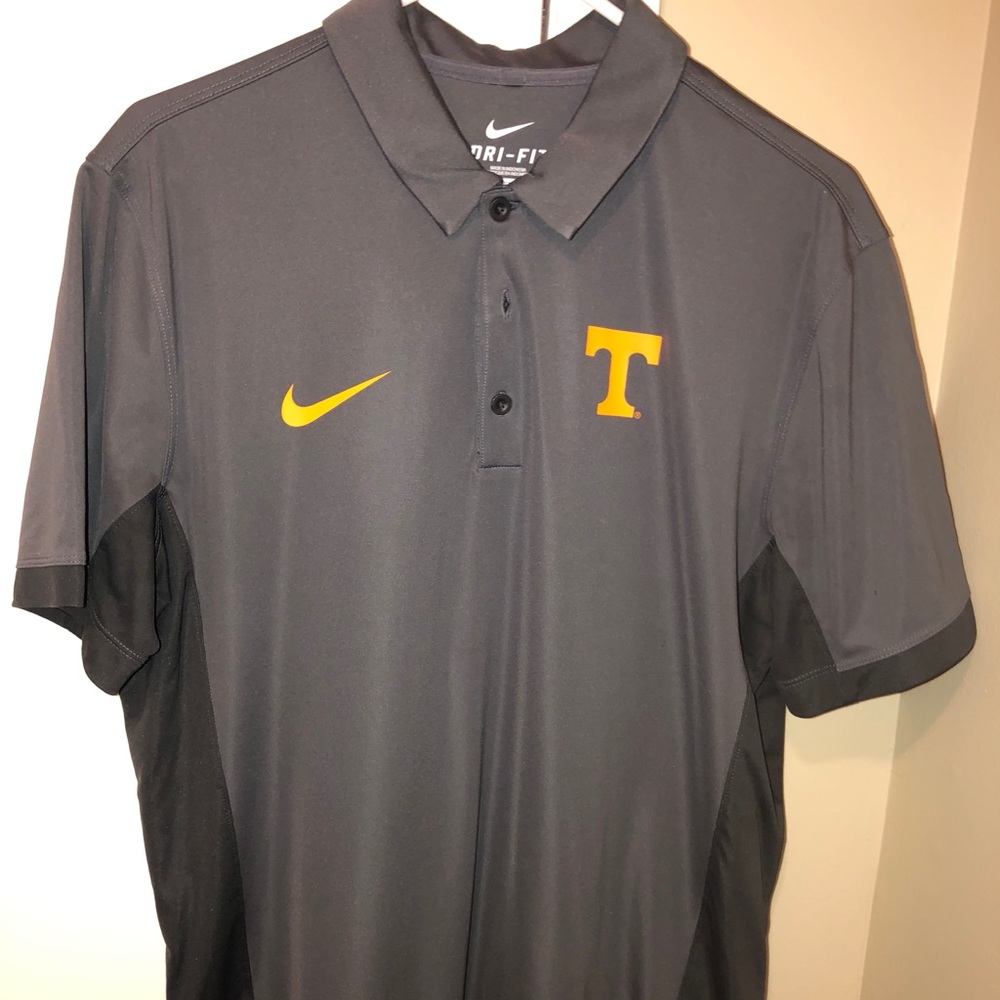 Nike Dri Fit Smoke Grey Tennessee Polo